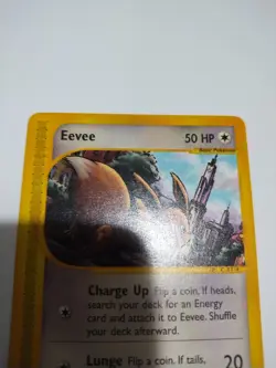 Mint/Nm Pokemon Eevee Aquapolis 75/147 e-Reader Non-Holo - Image 4