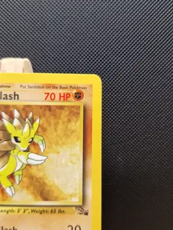 Pokemon TCG 1999 WOTC 1st Edition Fossil Sandslash 41/62 - Near Mint - Image 4