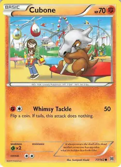 Cubone 77/162 Common BREAKthrough Pokemon - Image 1