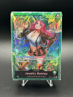 One Piece TCG starter deck 24: Green Jewelry Bonney - Deck Only! English - Image 1