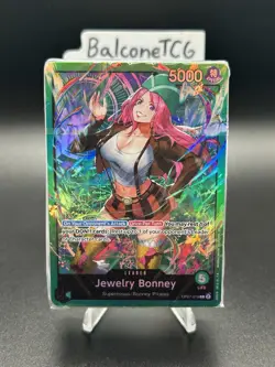 One Piece TCG starter deck 24: Green Jewelry Bonney - Deck Only! English - Image 2
