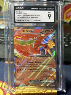 Pokemon TCG Ho-Oh EX Classic Card Collection Holo Card 007/034 CLC CGC Mint 9 - Image 1