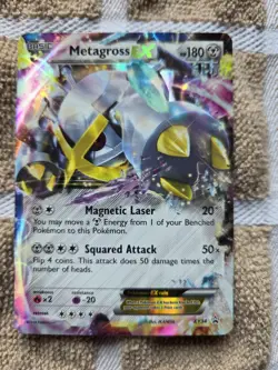 Metagross EX XY34 Ultra Rare - XY Promo Card - Pokemon TCG NM/LP - Image 1