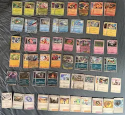 Pokemon TCG Pitch Black 72/84 Card Lot Near Complete Common Set + EX Cards - Image 1