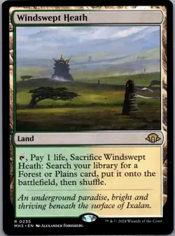 MTG Windswept Heath Normal Modern Horizons 3 Magic 235 - Image 1