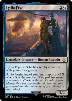 MTG - Lydia Frye - NM - Universes Beyond: Assassin's Creed (ACR) - 60 - Image 1