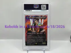 Final Fantasy MTG Emet-Selch/Hades Borderless Surge Foil #539 PSA 10 - Image 2
