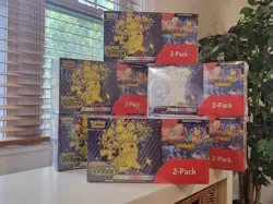 Pokemon 2025 SURGING SPARKS Costco Bundle (LOT of 6) - FACTORY SEALED BOXES - Image 1