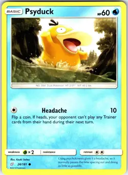 Psyduck 26/181 Common Team Up Pokemon Near Mint - Image 1