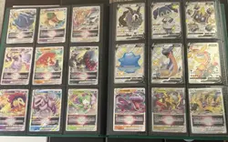Curated Pokemon Binder Collection 360 Cards Gold TG GG Full Art VMAX VSTAR ex - Image 5