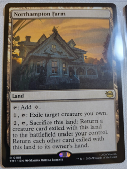 Northampton Farm # 188 - TMNT - TMT - MTG Land Cards Magic The Gathering - Image 1