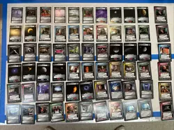 Star Trek CCG 65-Card Rare Lot Lightly-Played (see photo and description) - Image 1