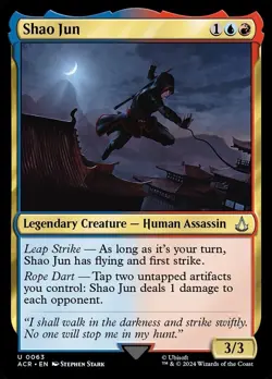 MTG - Shao Jun - NM - Universes Beyond: Assassin’s Creed (ACR) - 63 - Image 1