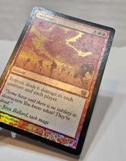 FOIL Inferno 8th Edition MTG Magic The Gathering 360 - Image 3