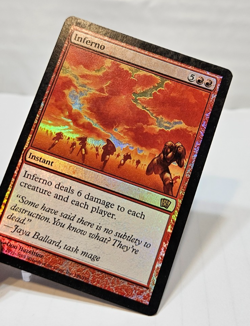 FOIL Inferno 8th Edition MTG Magic The Gathering 360 - Image 4