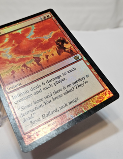 FOIL Inferno 8th Edition MTG Magic The Gathering 360 - Image 5
