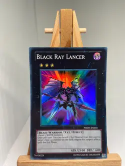 Black Ray Lancer - Super Rare PHSW-EN040 - NM - YuGiOh - Image 1