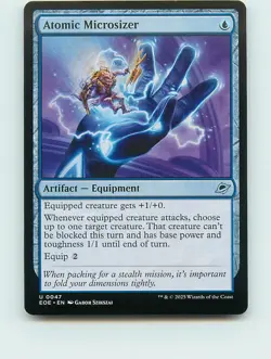 Atomic Microsizer - U47 - MTG - Edge of Eternities (EOE) - Image 1