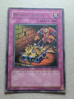 Reckless Greed - PGD-051 - Rare - 1st Edition - Yu-Gi-Oh-MP - Image 1