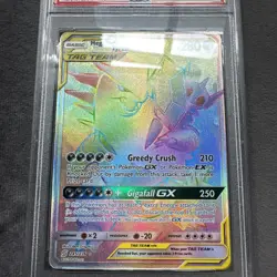 2019 Pokemon Sun & Moon Unified Minds, Sableye/Tyranitar GX Full-Art #245 PSA 10 - Image 3