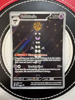 Pokemon SV Promo Card Gothitelle 211 NM Illustration Rare Holo 2025 TCG - Image 1