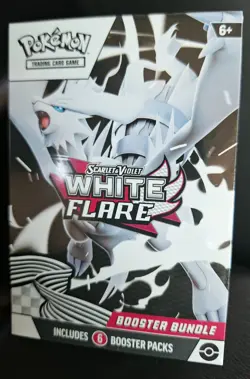 Pokemon TCG Scarlet & Violet: White Flare Booster Bundle New Sealed Box 6 Packs - Image 1
