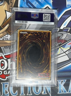 2010-17 Yugioh RED-EYES B. DRAGON LOB-070 Unlimited Reprint Ultra Rare PSA 8 - Image 2