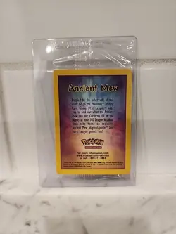 Pokemon Ancient Mew Holofoil Promo Card Unopened - Image 1