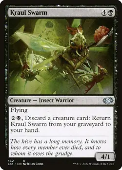 Kraul Swarm MTG Jumpstart 2022 Uncommon NM x4 - Magic Card Anime - Image 1