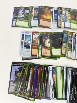 Lot of 97 Bakugan Trading Cards & 18 BakuCores Bundle + MORE By Spin Master - Image 5