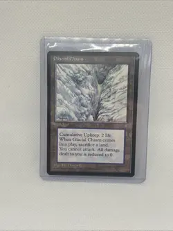 Glacial Chasm, Ice Age, Magic the Gathering, MTG UNPLAYED - Image 3