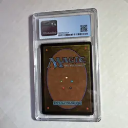 MTG Beta Obsianus Golem U A CGC 8 NM/Mint (Mint centering) Original English 1993 - Image 2