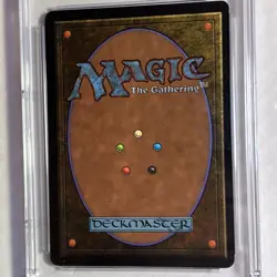 MTG Beta Obsianus Golem U A CGC 8 NM/Mint (Mint centering) Original English 1993 - Image 4