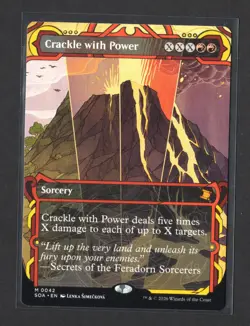 Crackle with Power SOA 42 M Secrets of Strixhaven: Mystical Archive NM - Image 1