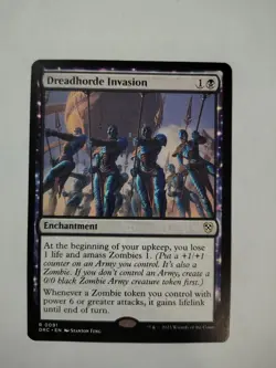 Dreadhorde Invasion 91 R Commander: Aetherdrift Magic: The Gathering Near Mint - Image 1