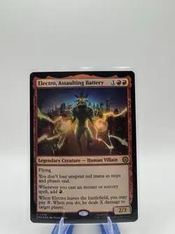 Electro, Assaulting Battery Marvel's Spider-Man NM/Foil - Image 1