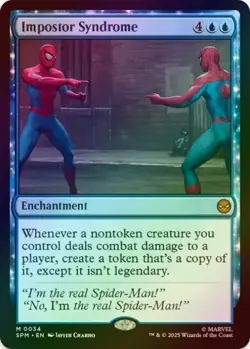 1 x Impostor Syndrome - Foil - Marvel's Spider-Man - LP - MTG - Image 1
