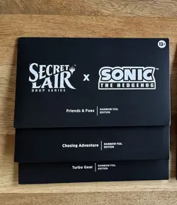 Sonic Secret Lair Magic The Gathering FOIL Bundle Sealed - Image 2