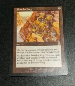 Powder Keg MTG Urza's Destiny UD 1999 #136 Reserved List - Image 1