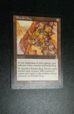 Powder Keg MTG Urza's Destiny UD 1999 #136 Reserved List - Image 2