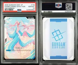 PSA 10 Gundam Card #118 Overflowing Affection Rare Collector Edition - Image 1