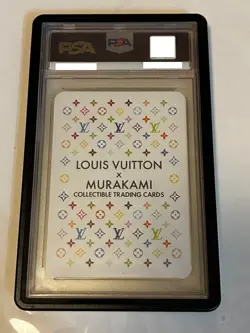 PSA10 Louis Vuitton Takashi Murakami Card ZOOM ON THE COLORFUL MONOGRAM 016 - Image 2
