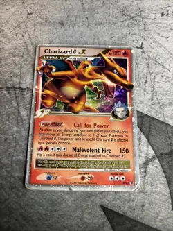 Pokemon Charizard G Lv.X Trading Card SP Holo Rare 120 HP - Image 1