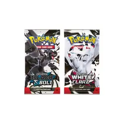 Pokemon Black Bolt and White Flare Booster Pack Bundle 2PK RELEASE DATE 7/18 - Image 1