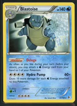 Blastoise 31/149 Holo Rare Boundaries Crossed Pokemon Near Mint - Image 1