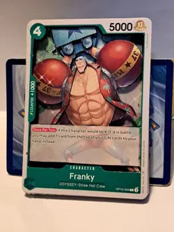3D Custom Card: One Piece - Franky OP10-034 Shadowbox - Image 1