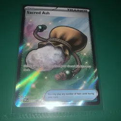Sacred Ash 115/088 Ultra Rare Perfect Order Pokemon Holo Near Mint - Image 1