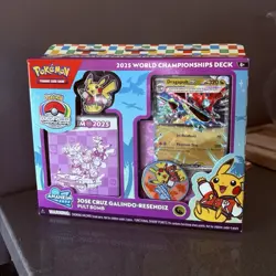 LIMITED EDITION Pokemon 2025 World Championships Jose Cruz Dragapult ex Box - Image 1