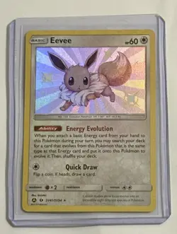 Pokemon Shining Fates Shiny Vault Collection 80/122 Eevee Suicune 8 Shiny V NM - Image 3