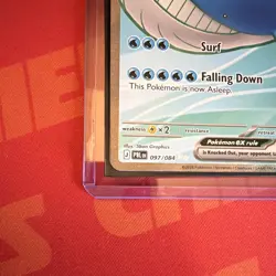 Wailord ex 097/084 Full Art Ultra Rare Me05: Pitch Black Pokemon NM & SHIPS FAST - Image 2